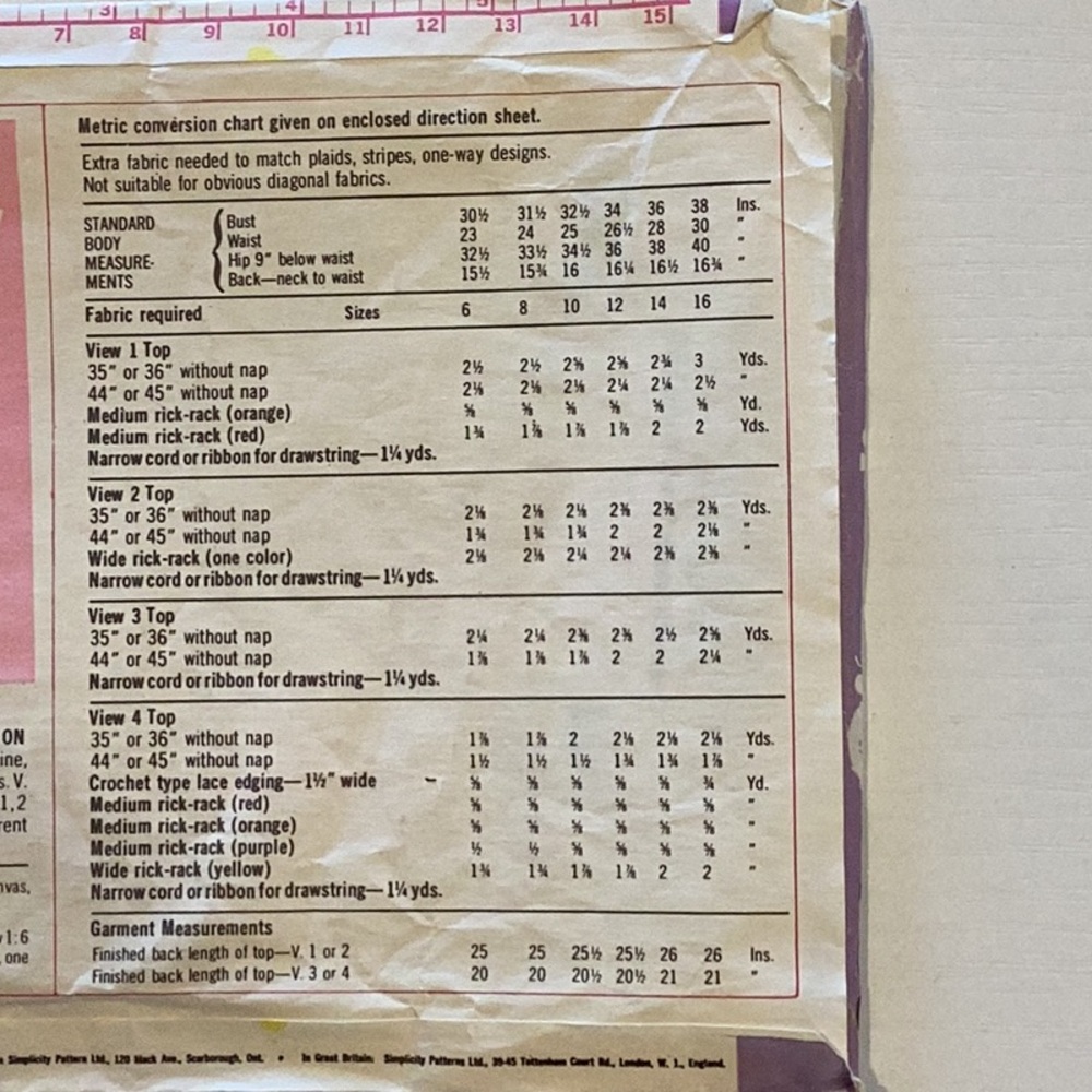 Three Sewing Pattern - Picture 14 of 16